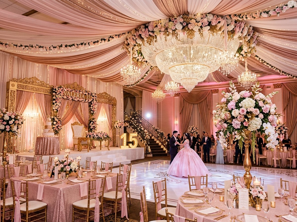 Entrada de quinceañera